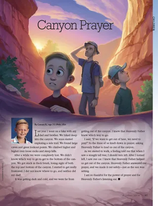 Canyon Prayer