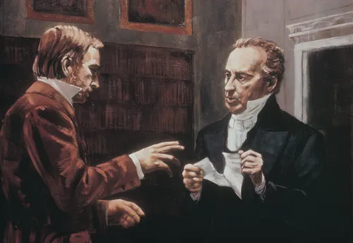 Martin Harris and Professor Charles Anthon