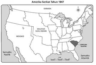 peta, Amerika Serikat