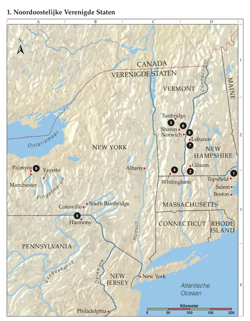 Kerkgeschiedenis kaart 1