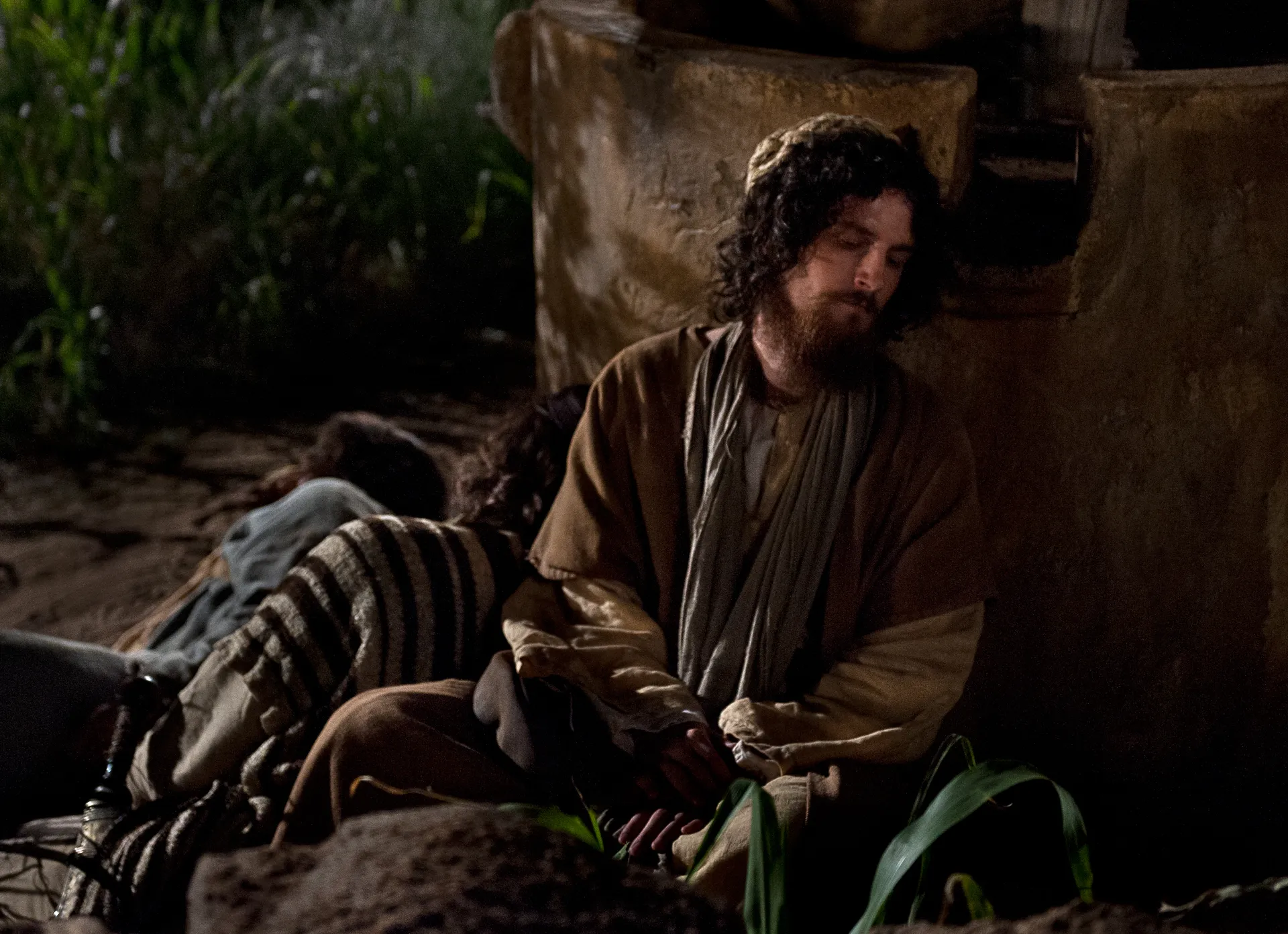 Christ’s Apostles sleeping while they wait for Him to return.