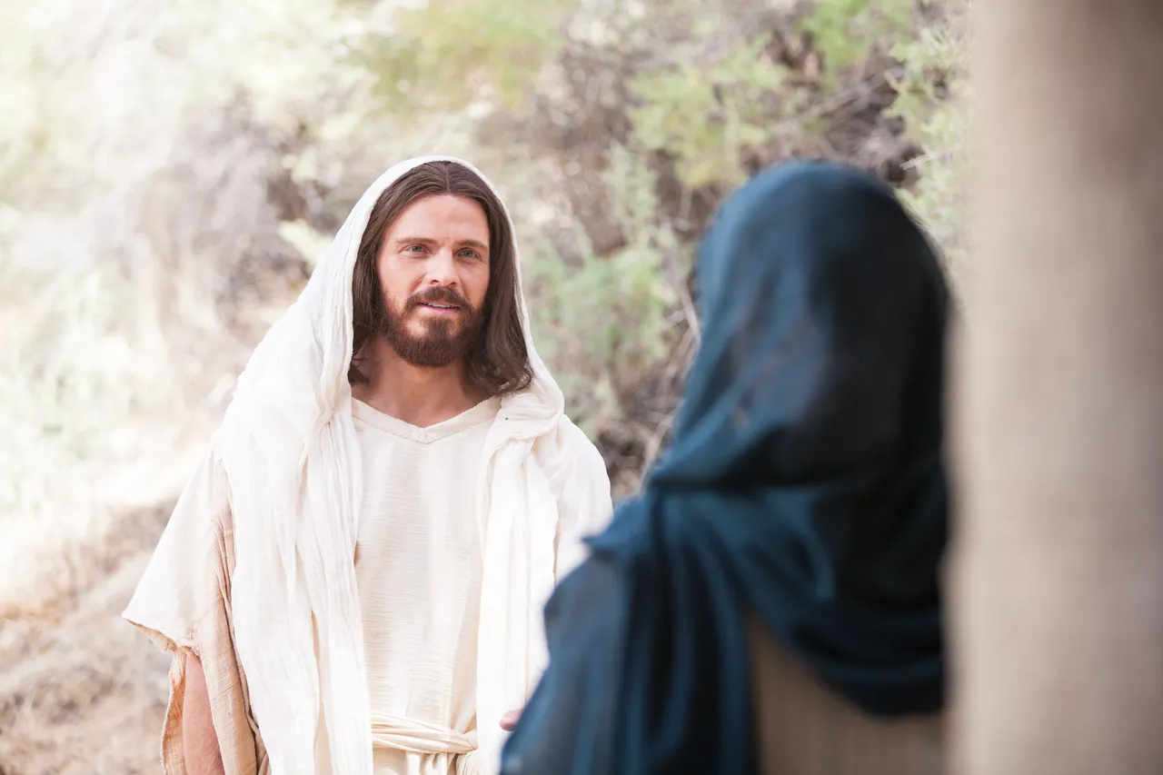 The resurrected Jesus Christ appears to Mary Magdalene