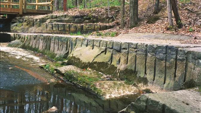 Stannard Stone Quarry in Kirtland. Ohio.