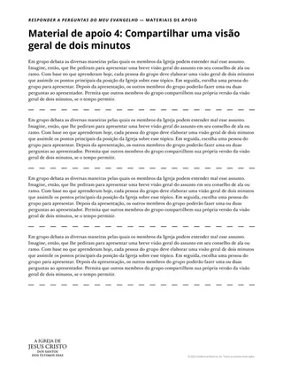 material de apoio do professor