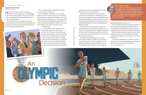 historical story of racing in the Olympics