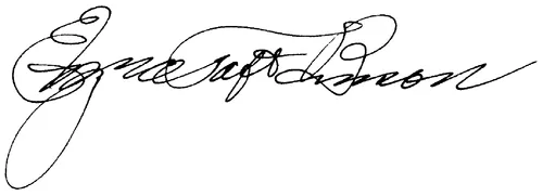 Signature of Ezra Taft Benson.