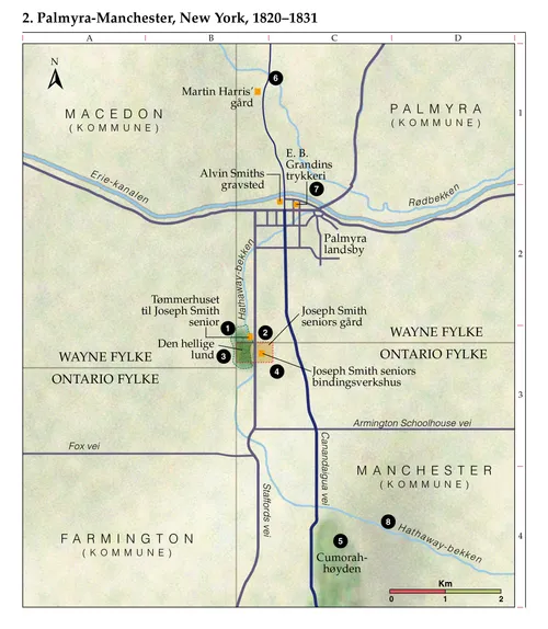 Kirkens historie kart 2