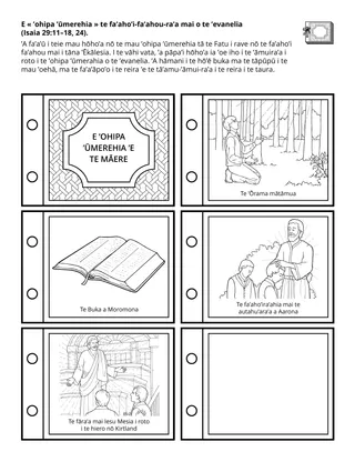 ’Api ’ohipara’a nō te Paraimere : Te fa’aho’i-fa’ahou-ra’a mai te ’evanelia, ’ei « ’ohipa ’ūmerehia ».