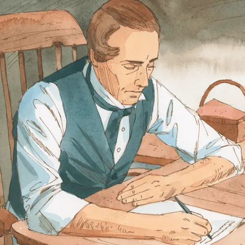 Joseph Smith writing