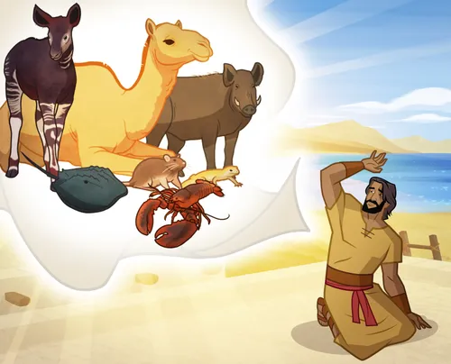 Peter sees the vision again.