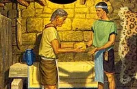 Helaman gave records to Nephi
