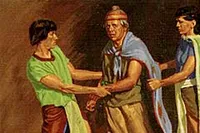 The brother would deny it but there would be blood on his cloak