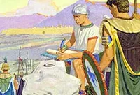 Told him some Nephites forced him out of Zarahemla