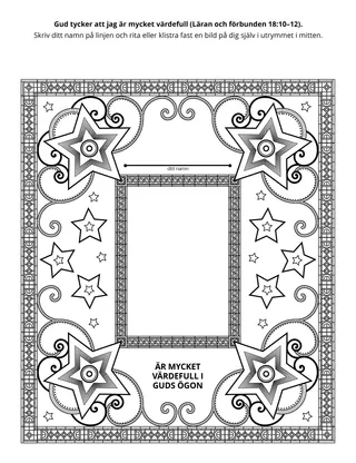 aktivitetssida för barn