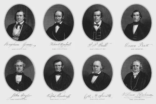 engraving of Apostles