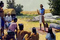 and taught his own people