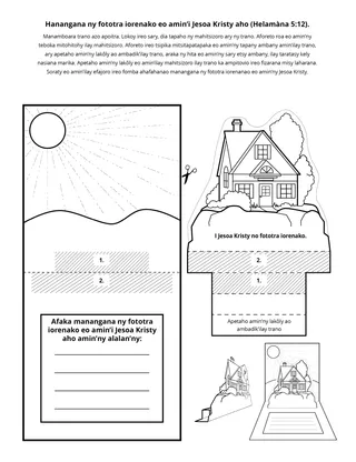 pejin’ny sahanasa: Hanangana ny fototra iorenako eo amin’i Jesoa Kristy aho