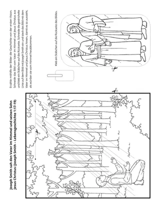 Seite mit der Aktivität für Kinder