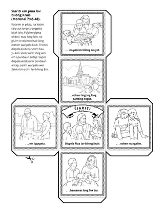 ektiviti pes: Siariti em i piua lav bilong Krais