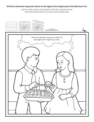 ektiviti pes: Siariti em piua lav bilong Krais