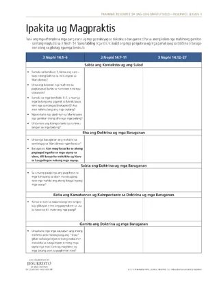 handout, Model ug Praktis