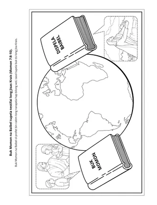 ektiviti pes: Buk Momon na Baibel testifai long Seivia