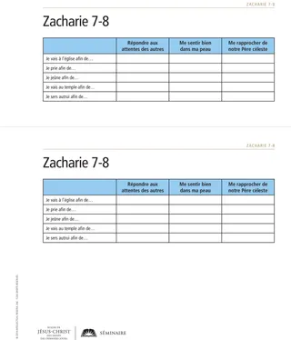 feuille à distribuer, culte