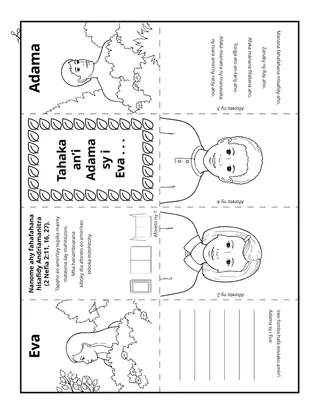 pejin’ny sahanasa: tahaka an’i Adama sy i Eva, izaho dia manana fahafahana misafidy