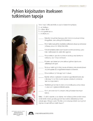 Scripture Study handout