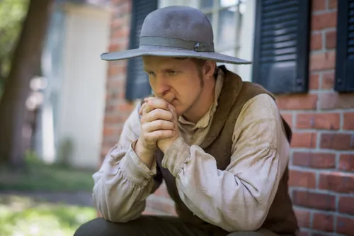 Restoration Project (other):  Man in period clothing.