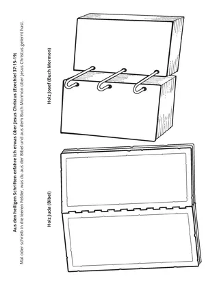 Seite mit der Aktivität: Aus den heiligen Schriften erfahre ich etwas über Jesus Christus
