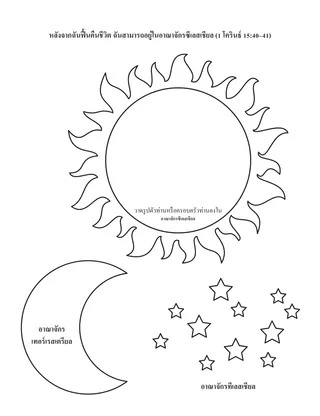 หน้ากิจกรรม: อาณาจักรซีเลสเชียล เทอร์เรสเตรียล และทีเลสเชียล