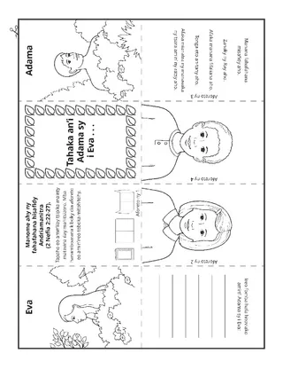 pejin’ny asa atao: tahaka an’i Adama sy i Eva dia manana fahafahana misafidy aho