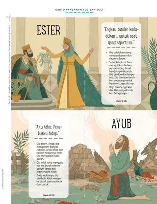 cut-out scripture cards