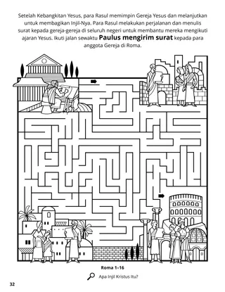 The Apostles’ Epistles coloring page