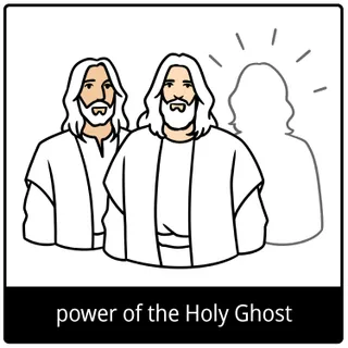 power of the Holy Ghost gospel symbol