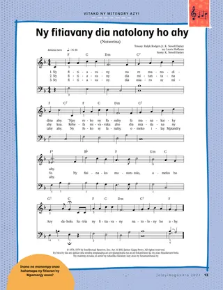 sheet music