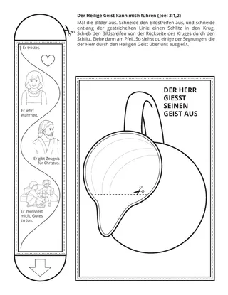 Seite mit der Aktivität: Der Heilige Geist kann mich führen