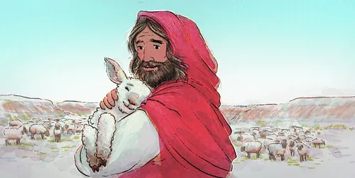 Ġesù Kristu jħaddan nagħġa