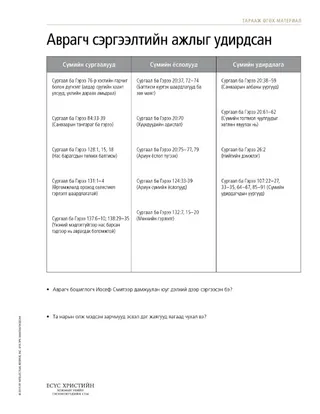 handout, Savior Directs the Work of the Restoration