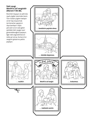 etkinlik sayfası: İlahi sevgi, Mesih’in saf sevgisidir