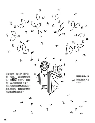 The Word Compared to a Seed coloring page