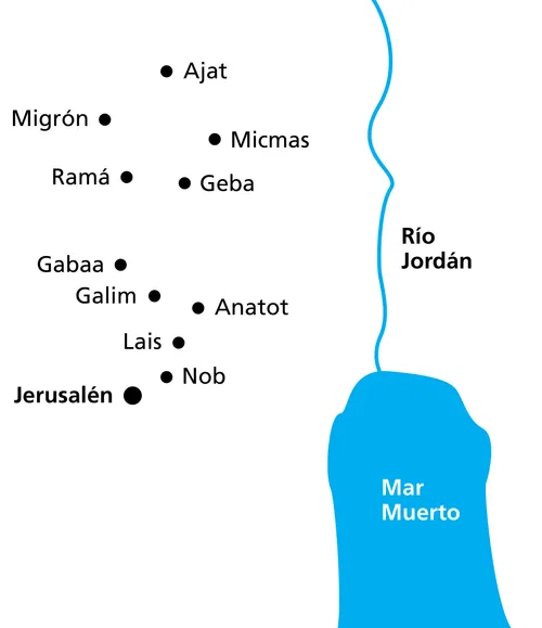 map, Dead Sea and region north of it