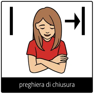 Simbolo del Vangelo “preghiera di chiusura”