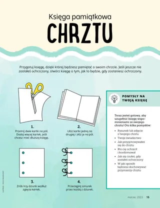 zadanie stworzenia księgi