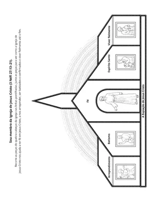 página de atividades: Pertenço à Igreja de Jesus Cristo