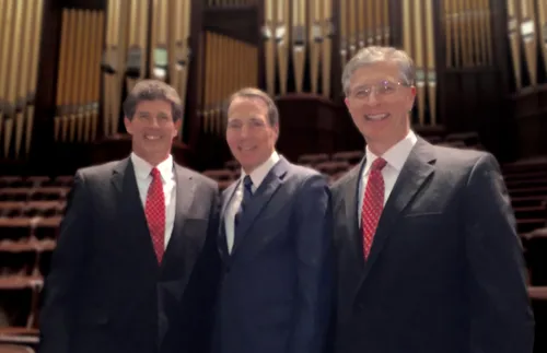Maddox family members in the Tabernacle Choir