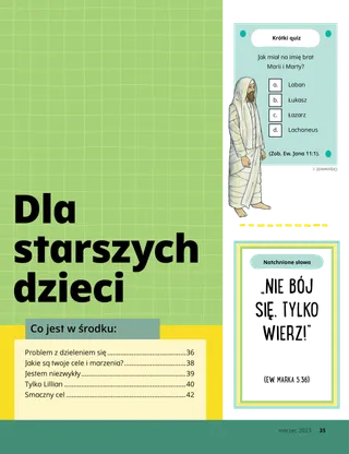 okładka dla starszych dzieci