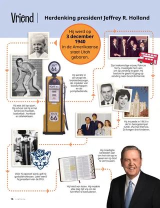 artikel over president Holland voor kinderen