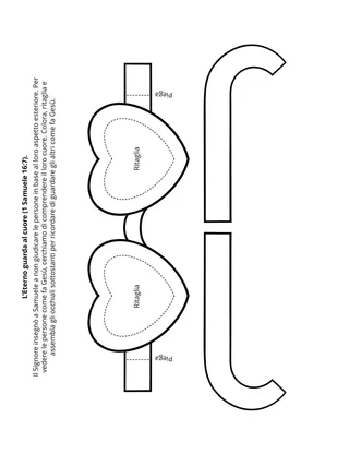 Pagina delle attività della Primaria: L’Eterno guarda al cuore